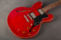 Epiphone ES-335 Dot - Cherry - Hard Case - 2nd Hand (127828)