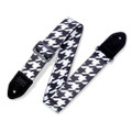 Levy's Print Series Polyester 2" Guitar Strap - Houndstooth