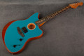 Fender American Acoustasonic Jazzmaster - Ocean Turquoise - Gig Bag - 2nd Hand