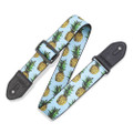 Levy's Print Series Polyester 2" Guitar Strap - Fruit Salad, Pineapple