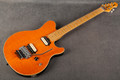 Ernie Ball Music Man Axis - Amber - Hard Case - 2nd Hand