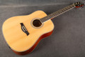 Gear4Music DN100 Electro Acoustic - Natural - Gig Bag - 2nd Hand