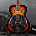 Gear 4 Music Round Neck Resonator - Sunburst - Gig Bag - 2nd Hand