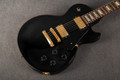 Gibson Les Paul Studio - Gold Hardware - Ebony - Hard Case - 2nd Hand