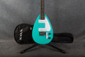 Vox Mark III Mini Guitar - Aqua Green - Gig Bag - 2nd Hand