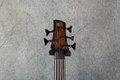 Ibanez SRF705 Fretless 5 String Bass - Brown Burst Flat - 2nd Hand