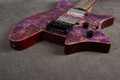 EART GW-2 Headless Electric Guitar - Trans Purple - 2nd Hand