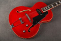 Grote GRWB ZTTR Hollow Body Jazz Guitar - Red - Gig Bag - 2nd Hand