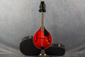 Delta Blue AM10E Electro Mandolin - Red - Hard Case - 2nd Hand