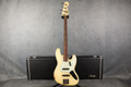 Fender 60th Anniversary Road Worn Jazz Bass - Olympic White - Case - 2nd Hand