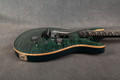 PRS Custom 24 Floyd 10 Top - Dirty Teal - Hard Case - 2nd Hand