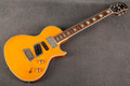 Epiphone Nighthawk Custom Reissue - Trans Amber - Hard Case - 2nd Hand