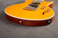 Epiphone Nighthawk Custom Reissue - Trans Amber - Hard Case - 2nd Hand