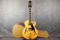 Epiphone Broadway Hollow Body - Natural - Hard Case - 2nd Hand