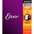 Elixir 11052 80/20 Bronze Acoustic Guitar Strings - Light - 12-53