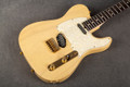 Tom Anderson Hollow T Classic - Translucent Blonde - Hard Case - 2nd Hand