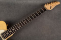 Tom Anderson Hollow T Classic - Translucent Blonde - Hard Case - 2nd Hand