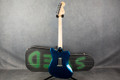 Squier Paranormal Super Sonic - Blue Sparkle - Hard Case - 2nd Hand