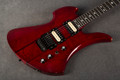 BC Rich NJ Series Mockingbird - Trans Red - Hard Case - 2nd Hand