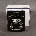 TC Electronic Ditto Jam X2 Looper Pedal - Boxed - 2nd Hand