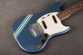 Fender Mustang Competition - Made In Japan - Lake Placid Blue - Bag - 2nd Hand