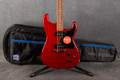 Squier Paranormal Strat-o-Sonic - Crimson Red Transparent - Gig Bag - 2nd Hand