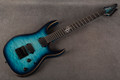 Solar Guitars S1.6AQOB - Quilted Ocean Blue Burst - 2nd Hand