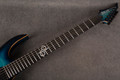 Solar Guitars S1.6AQOB - Quilted Ocean Blue Burst - 2nd Hand