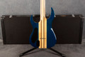 BC Rich Extreme Series Shredzilla Exotic - Cyan Blue - Hard Case - 2nd Hand