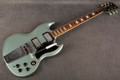 Vintage VS6V ReIssued with Vintage Style Vibrato - Gun Hill Blue - 2nd Hand