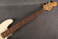 Fender Mexican Standard Precision Bass - Arctic White - Case - 2nd Hand