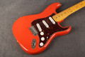 Vintage V6M ReIssued Electric Guitar - Firenza Red - 2nd Hand (130197)