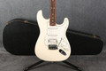 Fender Mexican Standard Stratocaster HSS - Arctic White - Hard Case - 2nd Hand