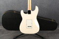 Fender Mexican Standard Stratocaster HSS - Arctic White - Hard Case - 2nd Hand