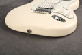Fender Mexican Standard Stratocaster HSS - Arctic White - Hard Case - 2nd Hand