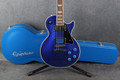 Epiphone Tommy Thayer Les Paul - Electric Blue - Hard Case - 2nd Hand (130400)