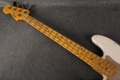 Fender Custom Shop 57 Journeyman Precision Bass LH Aged White - Case - 2nd Hand