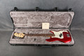 Fender American Professional Precision Bass - Candy Apple Red - Case - 2nd Hand