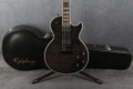 Epiphone Les Paul Coustom Prophecy Plus - Midnight Ebony - Hard Case - 2nd Hand