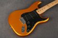 Fender Mexican Standard Stratocaster Satin - Blaze Gold - Hard Case - 2nd Hand