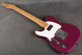 Fender Mexican Standard Telecaster HH-ESP PUPs - LH - Violet Refinish - 2nd Hand