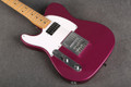 Fender Mexican Standard Telecaster HH-ESP PUPs - LH - Violet Refinish - 2nd Hand