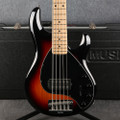 Ernie Ball Musicman StingRay 5H - Vintage Sunburst - Hard Case - 2nd Hand