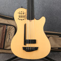 Godin A5 Ultra Fretless Electro Acoustic Bass - Natural - Gig Bag - 2nd Hand