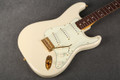 Fender FSR MIJ Traditional 60s Daybreak Stratocaster - White - Bag - 2nd Hand