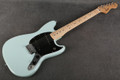 Squier Sonic Mustang - Refinished - Daphne Blue - 2nd Hand
