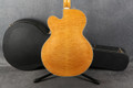 Gretsch G6120AM Chet Atkins Pro - Tiger Maple Amber Stain - Hard Case - 2nd Hand