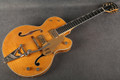 Gretsch G6120AM Chet Atkins Pro - Tiger Maple Amber Stain - Hard Case - 2nd Hand