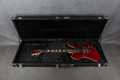 BC Rich Masterpiece Mockingbird - Dragon Blood - Hard Case - 2nd Hand (130941)