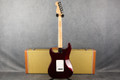 Fender Mexican Standard Stratocaster - Midnight Wine - Hard Case - 2nd Hand